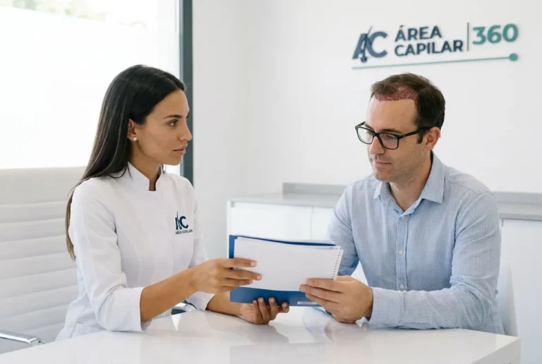Baja laboral después de un injerto capilar