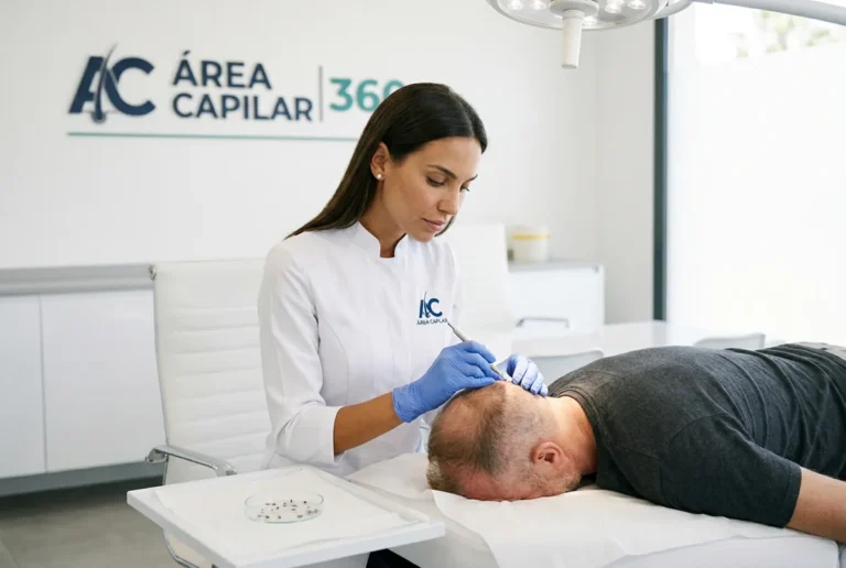 En un injerto capilar, ¿vuelve a crecer el cabello de la zona donante?